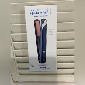 Unbound Cordless Flat Iron - Navy Blue